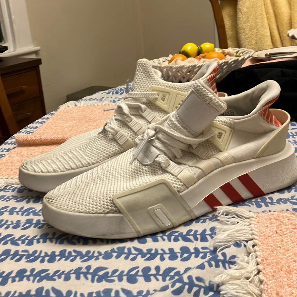 EQUIPMENT X ADIDAS Size 13 Men‘s slip-on sneakers EQT ADV Triple White CQ2992